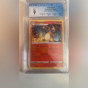 Charizard Pokémon (2020) vivid voltage CGC Universal Grade